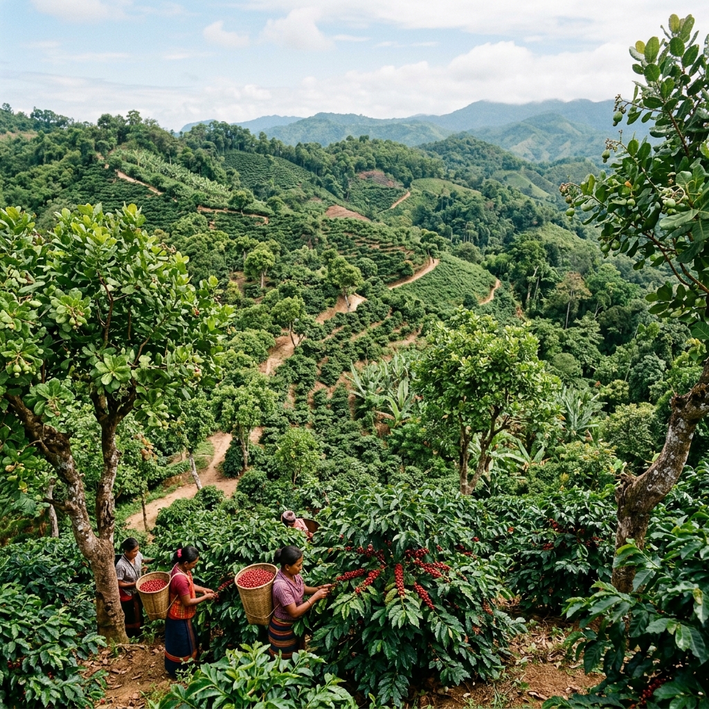 Coffee and Cashew Agroforestry